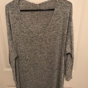 Heathered Gray Sweater